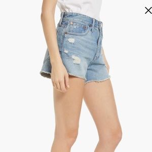 Madewell relaxed denim shorts